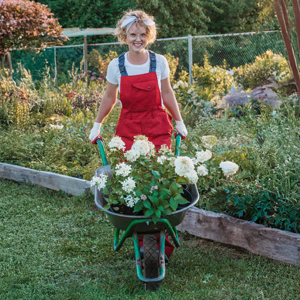 14-inch puncture-proof wheelbarrow wheel with strong steel rim