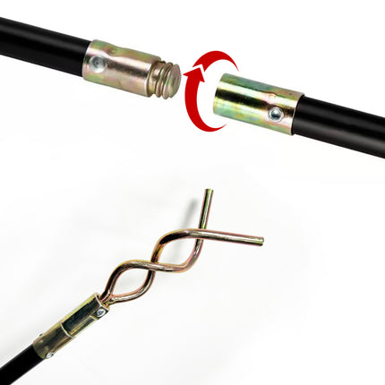 12 Piece 9 Meter Drain Rods Set