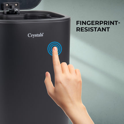 Compact 5L pedal bin for small spaces