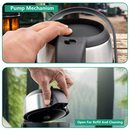 3L Stainless Steel Airpot Hot Drink Flask