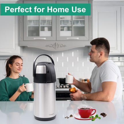 3L Stainless Steel Airpot Hot Drink Flask