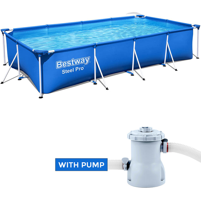 Bestway Steel Pro Family Pool - 2300/3300/5700 Liters & Filter Pump