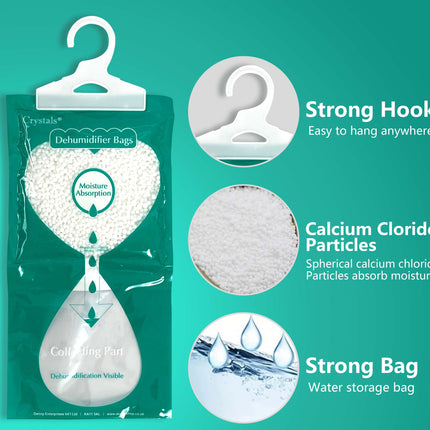 Dehumidifier Wardrobe Hanging Bags - 250g