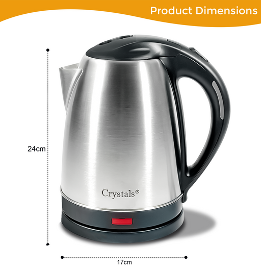 Dimensions Electric Stainless Steel Kettle