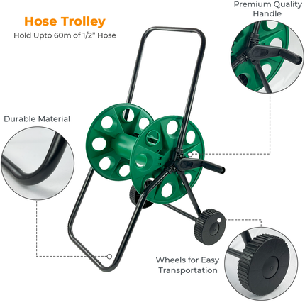 Hose Trolley Hold Upto 60m