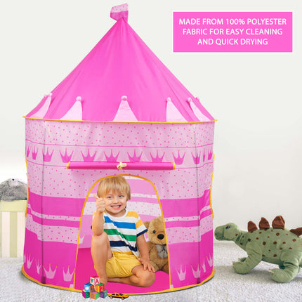 Kids Wizard & Princess Castle Tent Playing Tent