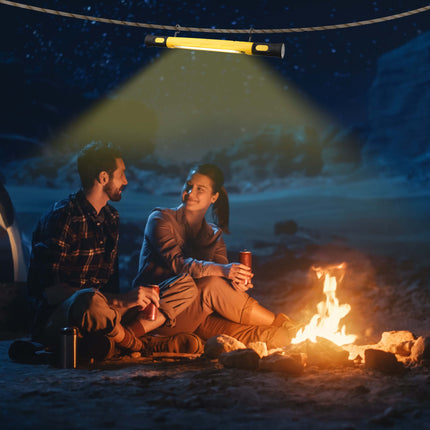 Rechargeable 3000LM Magnetic LED Work Light Bar – 3 Modes, Power Bank