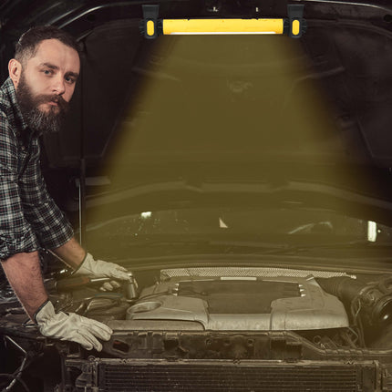 Rechargeable 3000LM Magnetic LED Work Light Bar – 3 Modes, Power Bank