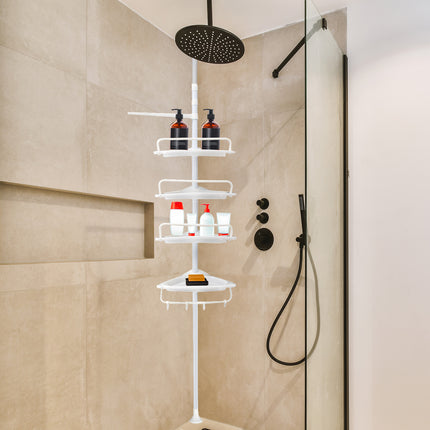 4-Tier Bathroom Storage Rack Shower Caddy
