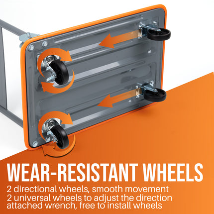 150kg Folding Platform Hand Sack Truck Trolley