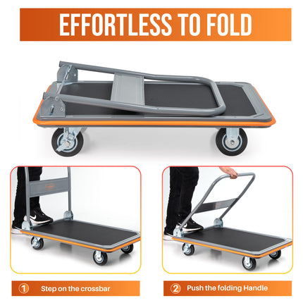 300kg Folding Platform Hand Sack Truck