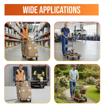 300kg Folding Platform Hand Sack Truck