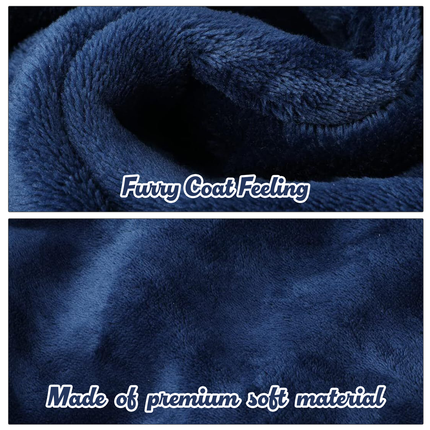 Long Plush Oversized Hoodie Blanket