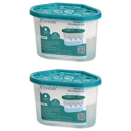 Multi-pack interior dehumidifiers for room humidity control UK