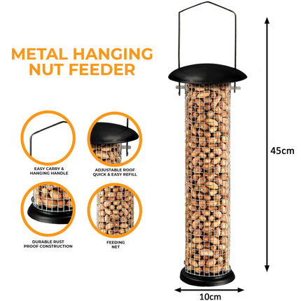 Durable peanut bird feeder for wild birds in UK