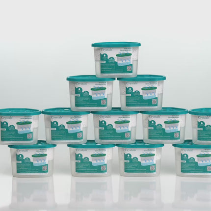 Video demonstration of interior dehumidifier absorbing moisture and reducing damp in home