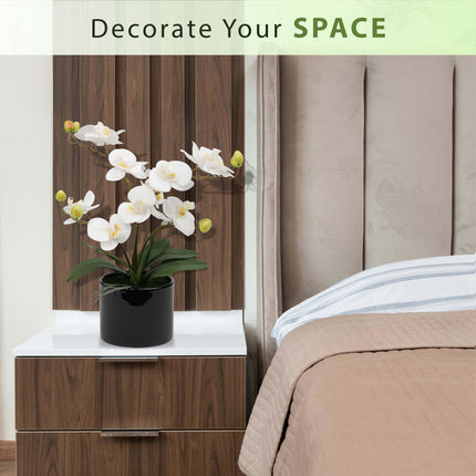 Real-touch artificial orchid plant for home