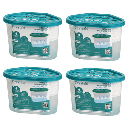 Wardrobe condensation trap 500ml moisture absorber unit