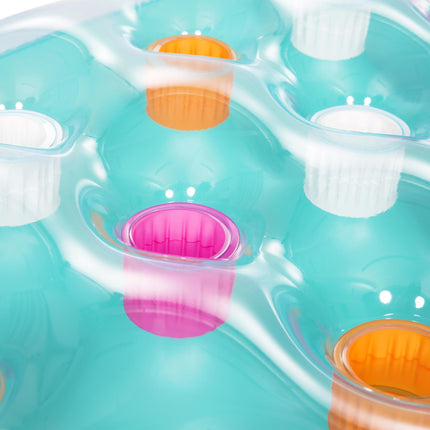 Inflated Pool Float and Swim Lounger