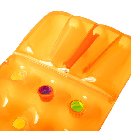 Inflated Pool Float and Swim Lounger