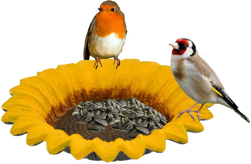 Sunflower Cast Iron Bird Feeder