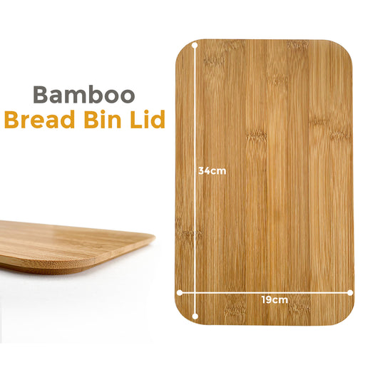 Bamboo Bread Bin Lid Dimensions