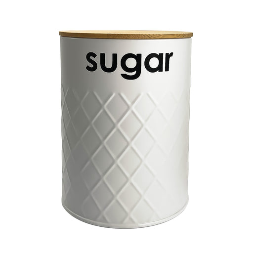 White Sugar Canister