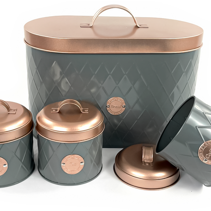 Kitchen Sealed Handle Lid Bread Tin