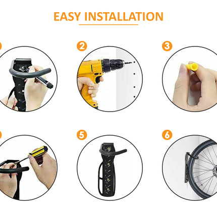 Bicycle Wall Mounted Stand Holder