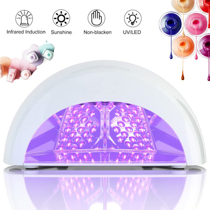 Convex LED Nail Dryer White