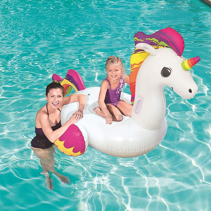 Inflatable Unicorn Pool Float Ride-On