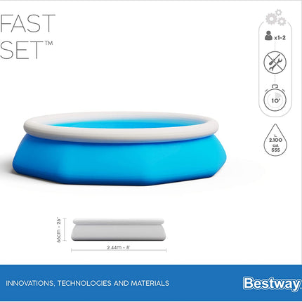 Bestway Fast Set Pool-8FT
