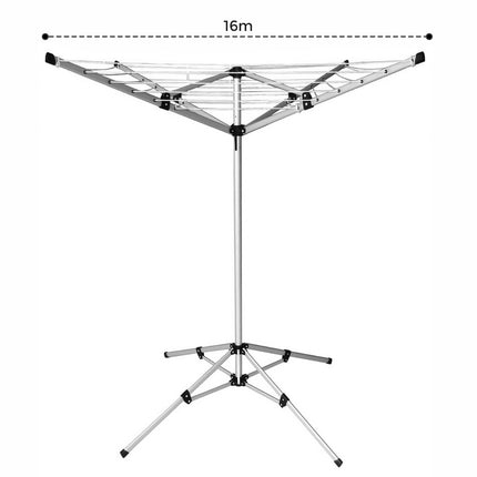 Dimension Portable Rotary Clothes Airer