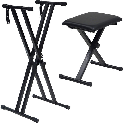 Keyboard Piano Stand and Chair Stool