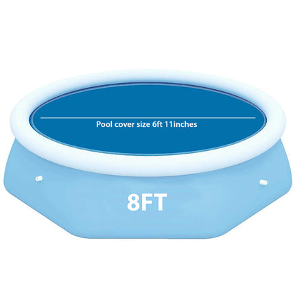 Solar Pool Cover for Inflatable and Steel Frame Pools 8ft 10ft 12ft 15ft