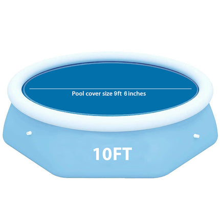 Solar Pool Cover for Inflatable and Steel Frame Pools 8ft 10ft 12ft 15ft