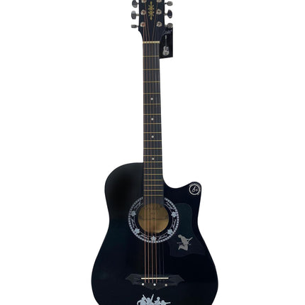 Black Acoustic Guitar