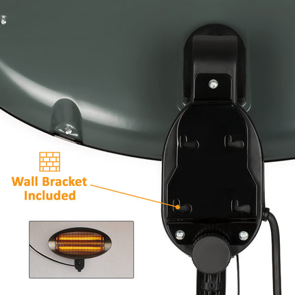 Heater Wall Bracket Included