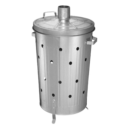 90L Galvanised Incinerator Fire Bin
