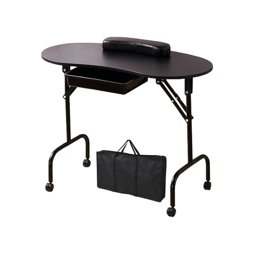 Black Folding Table Work Desk