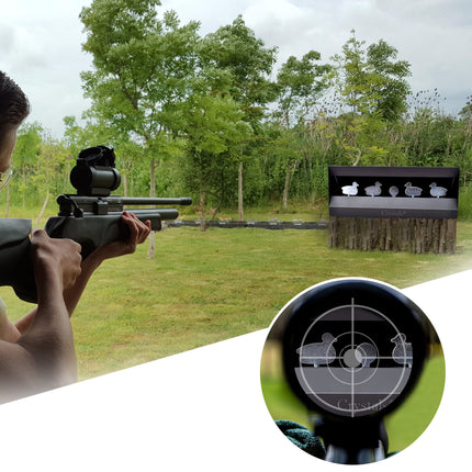 Steel Duck Knockdown Target Trap for Air Rifle