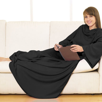 Sleeved Super Soft Fleece Blanket