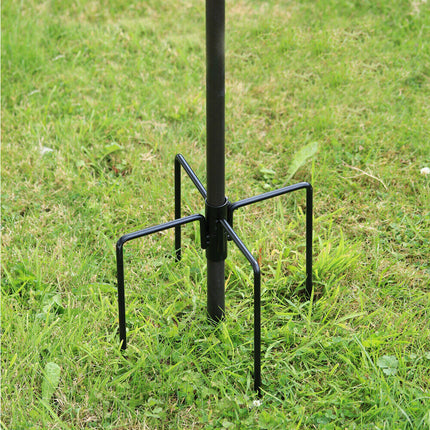 4 prong bird feeder stand stabilizer base for garden feeding pole uk