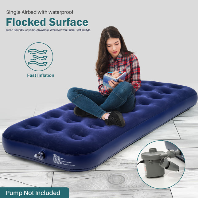 Single Airbed Quick Inflation Mattress