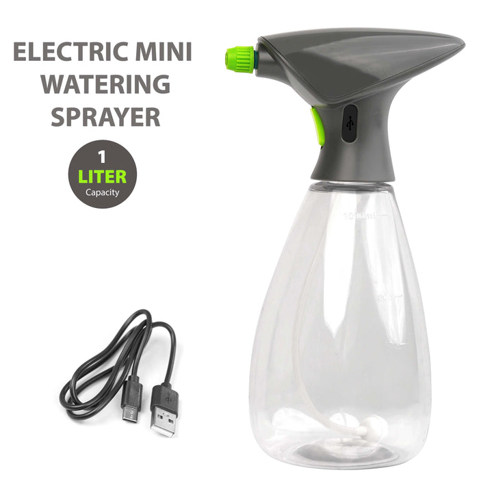 Leak-proof design of 1L Battery Powered Garden Sprayer for mess-free use.