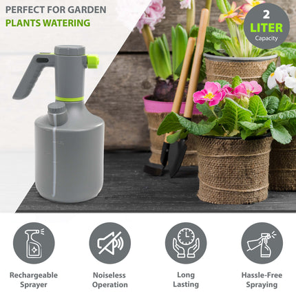 Rechargeable 2L Electric Sprayer for UK Plant Care and Cleaning