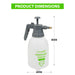 3L Hand Pump Plant Sprayer for Pesticides and Watering in UK Gardens
