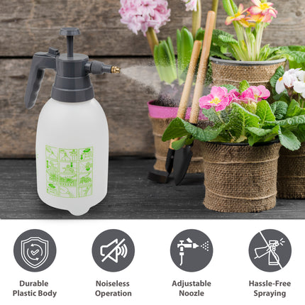 3L Manual Garden Hand Pump Sprayer for Efficient Watering and Plant Care in UK