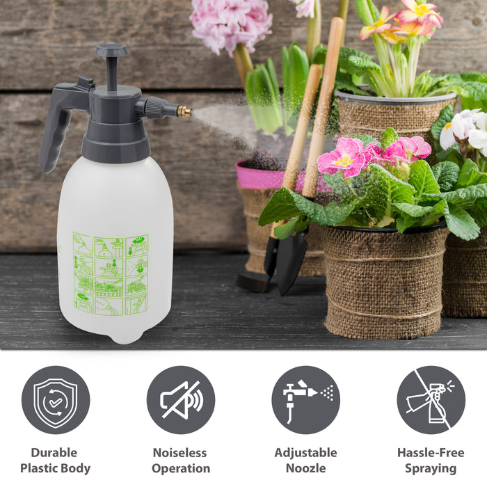 3L Manual Garden Hand Pump Sprayer for Efficient Watering and Plant Care in UK