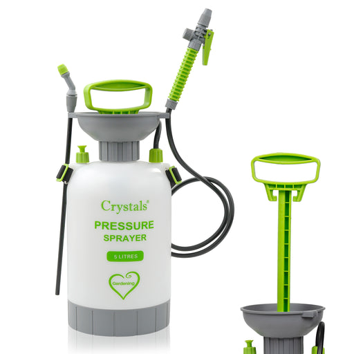 5L Garden Pressure Sprayer with Hand Pump and Adjustable Nozzle for Garden Use